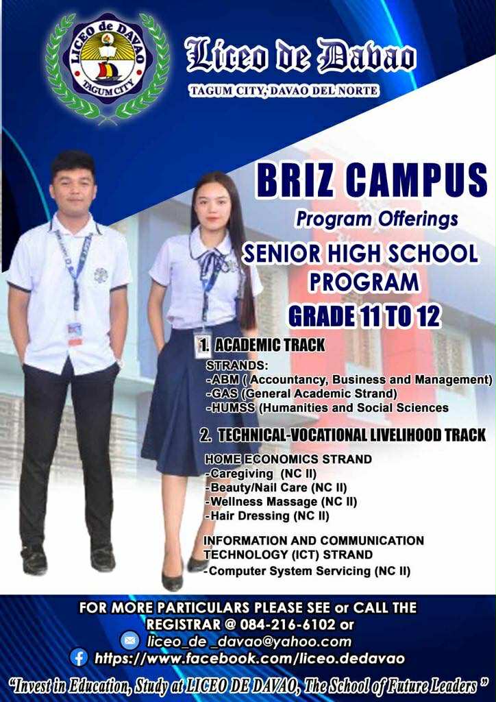 SHS at Briz Campus