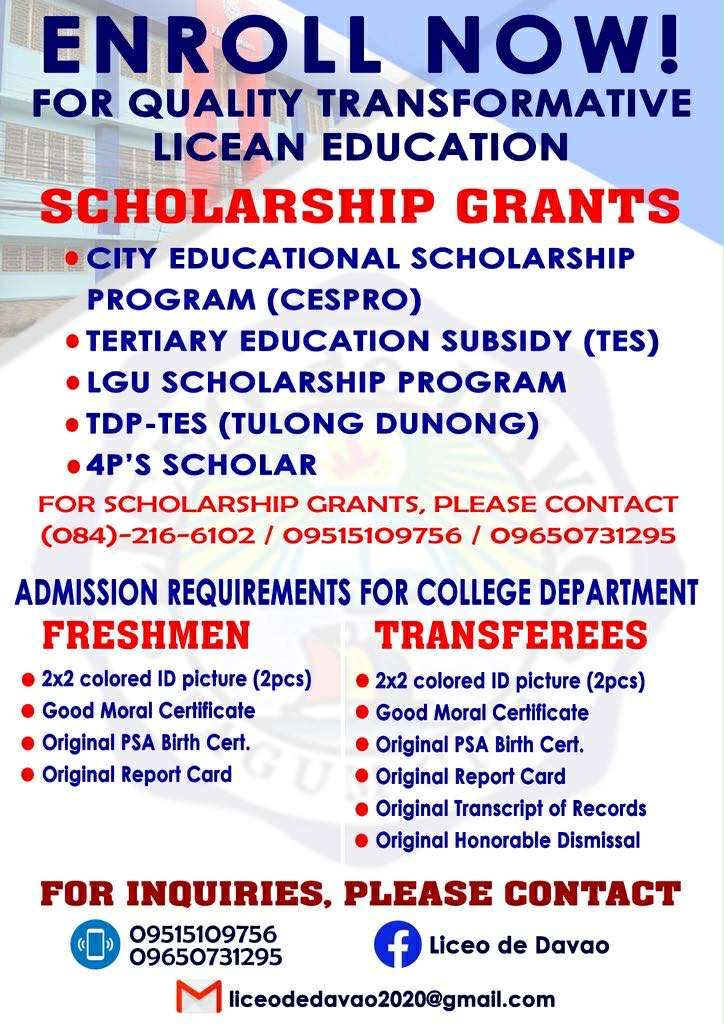 Scholarships